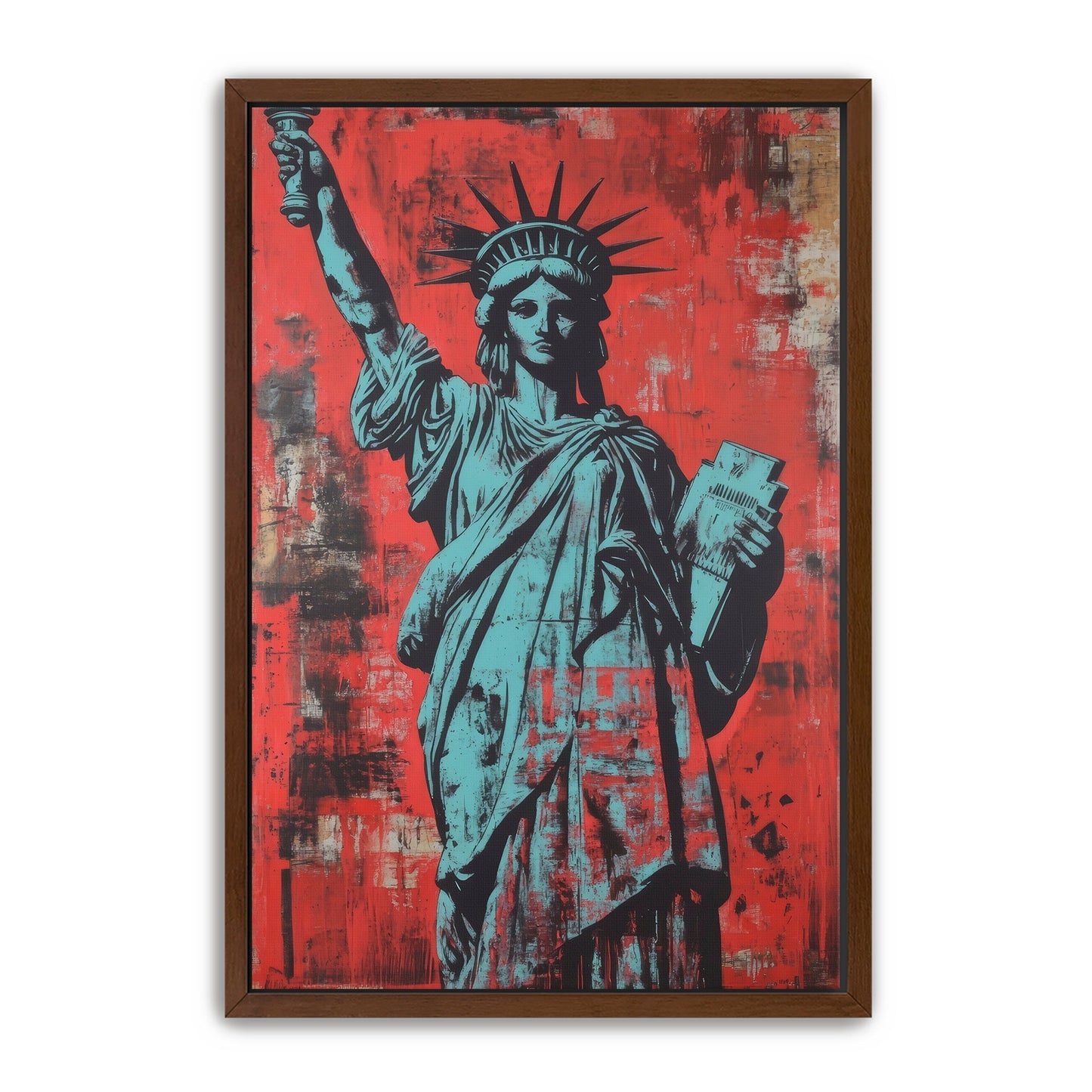 Liberty In Red Wall Art
