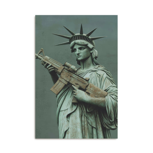 Liberty With Rifle Wall Art