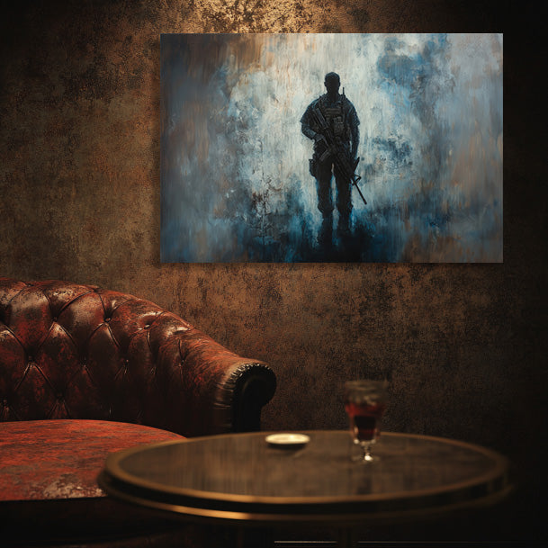 Lone Soldier Wall Art