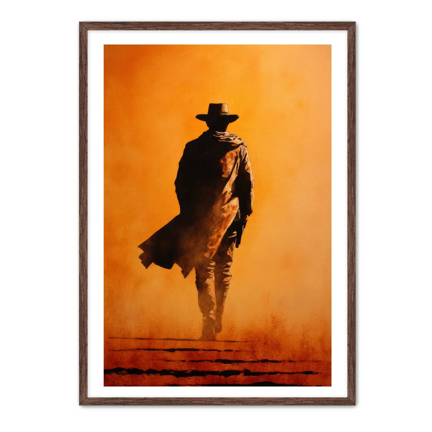 Lone Cowboy Wall Art