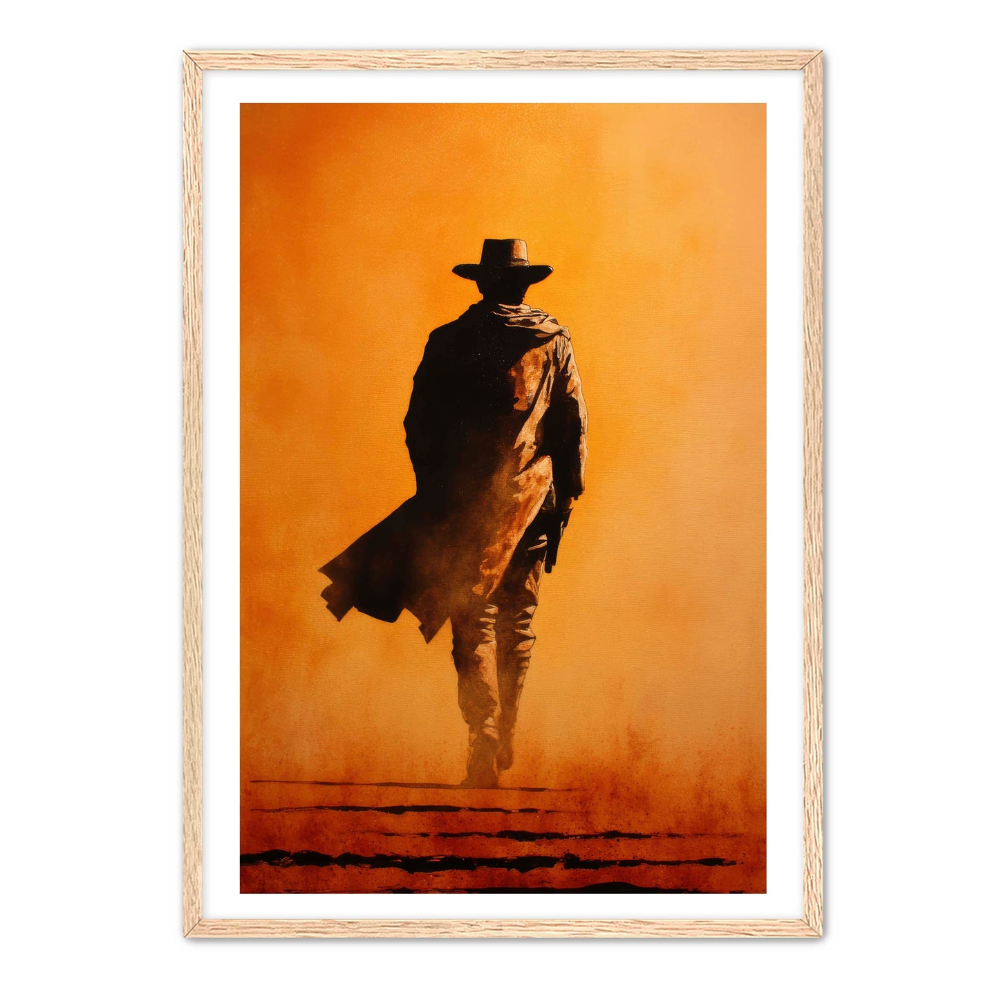 Lone Cowboy Wall Art