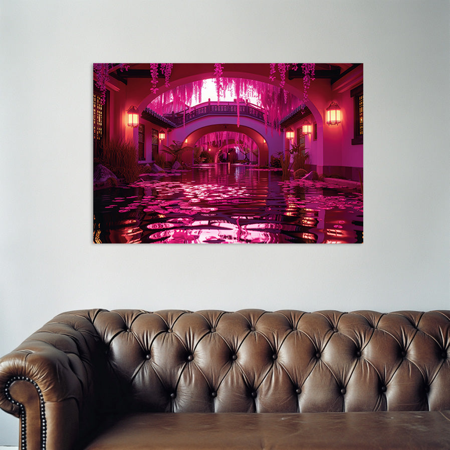 Magenta Manor Wall Art