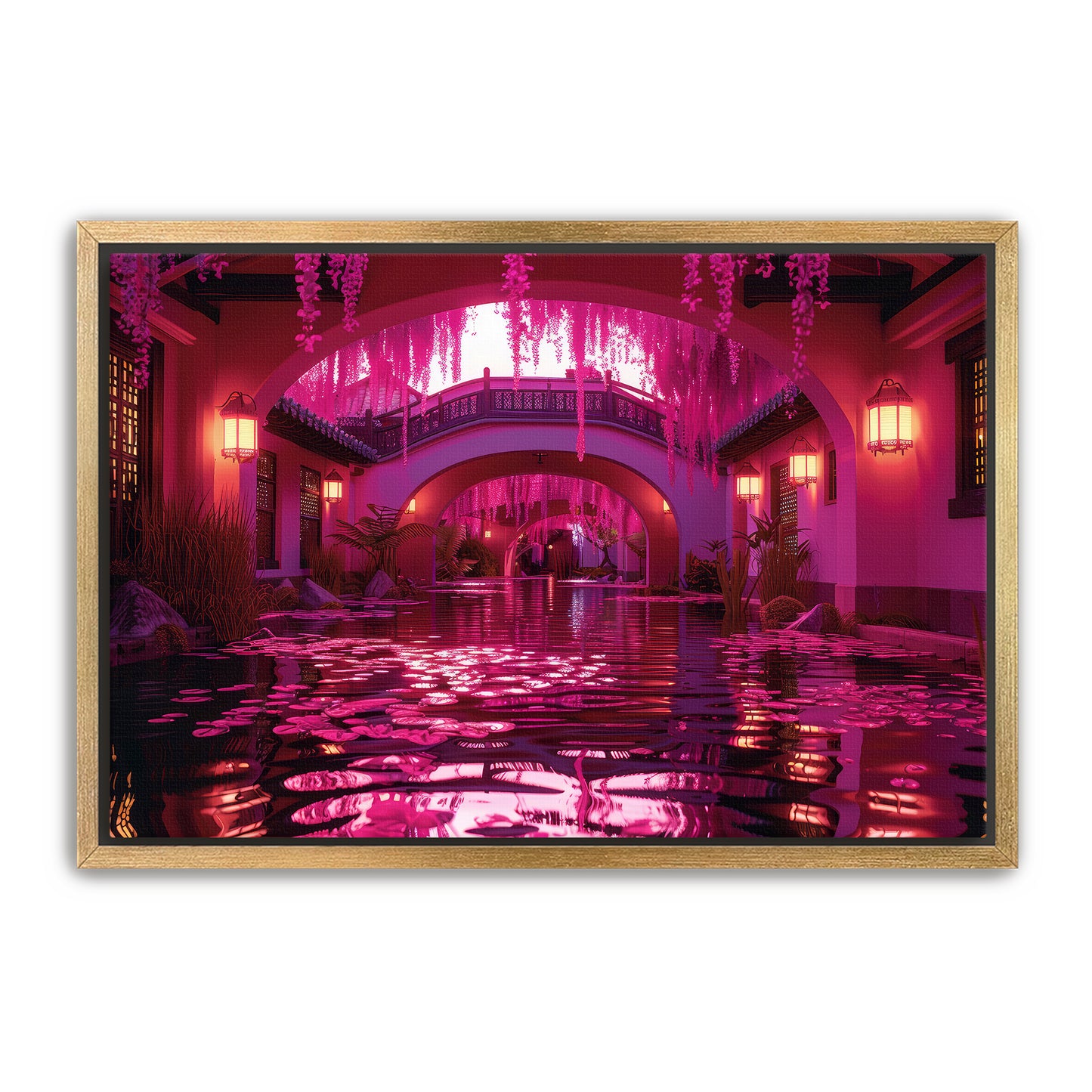 Magenta Manor Wall Art