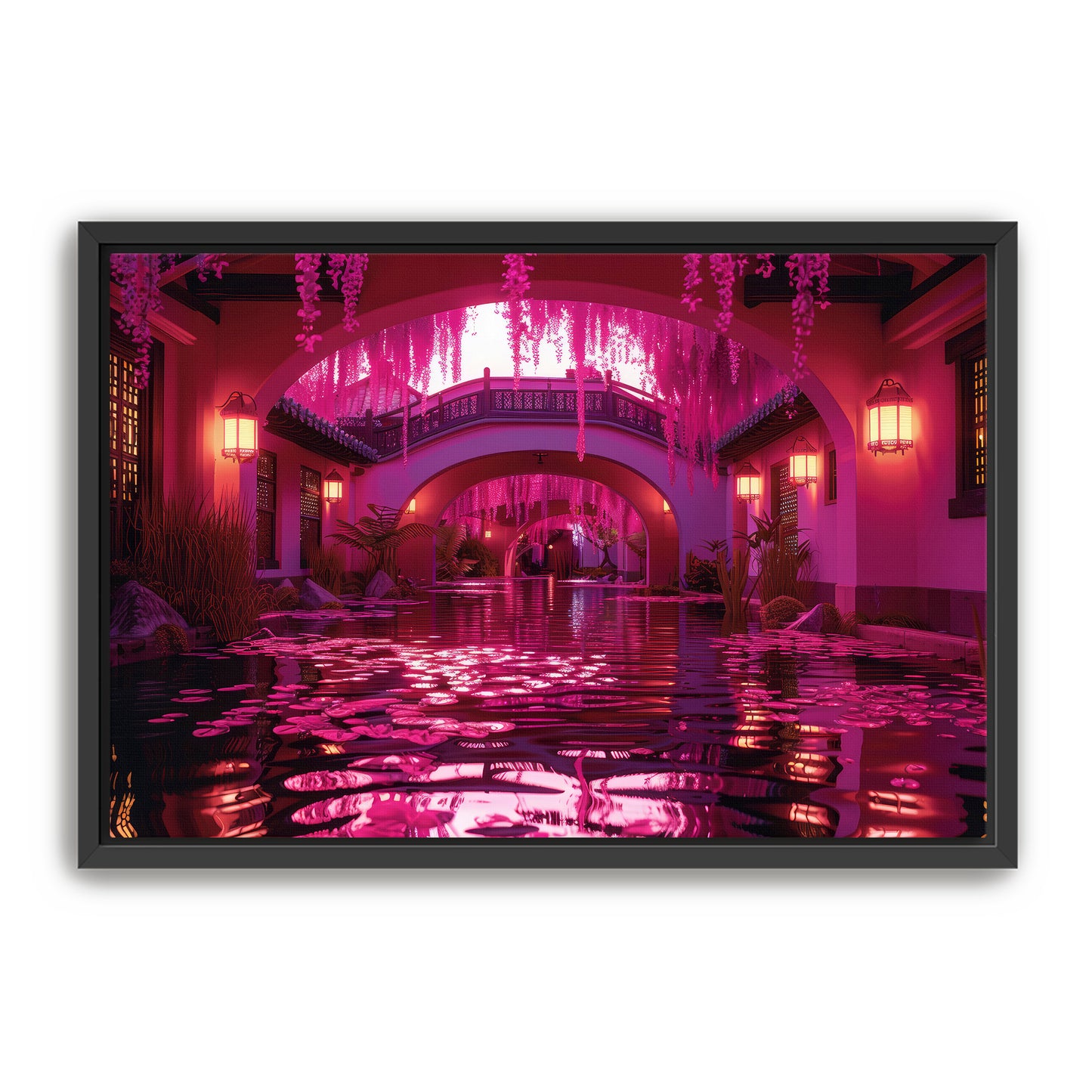 Magenta Manor Wall Art