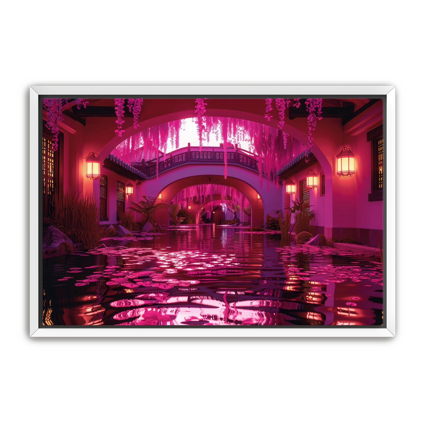 Magenta Manor Wall Art