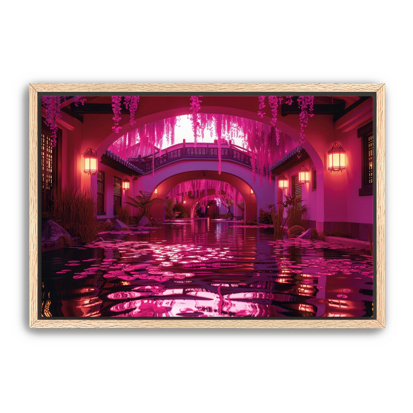 Magenta Manor Wall Art