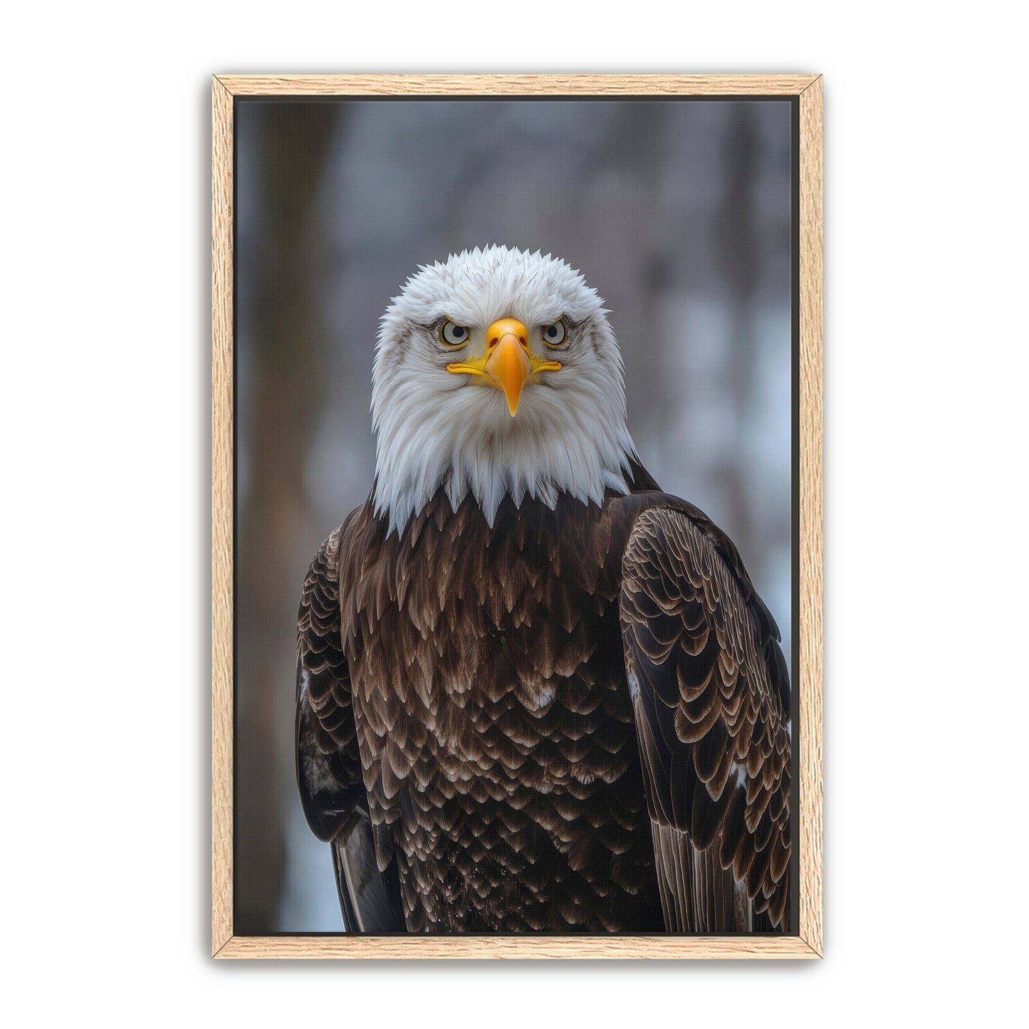 Majestic Eagle Portrait Wall Art