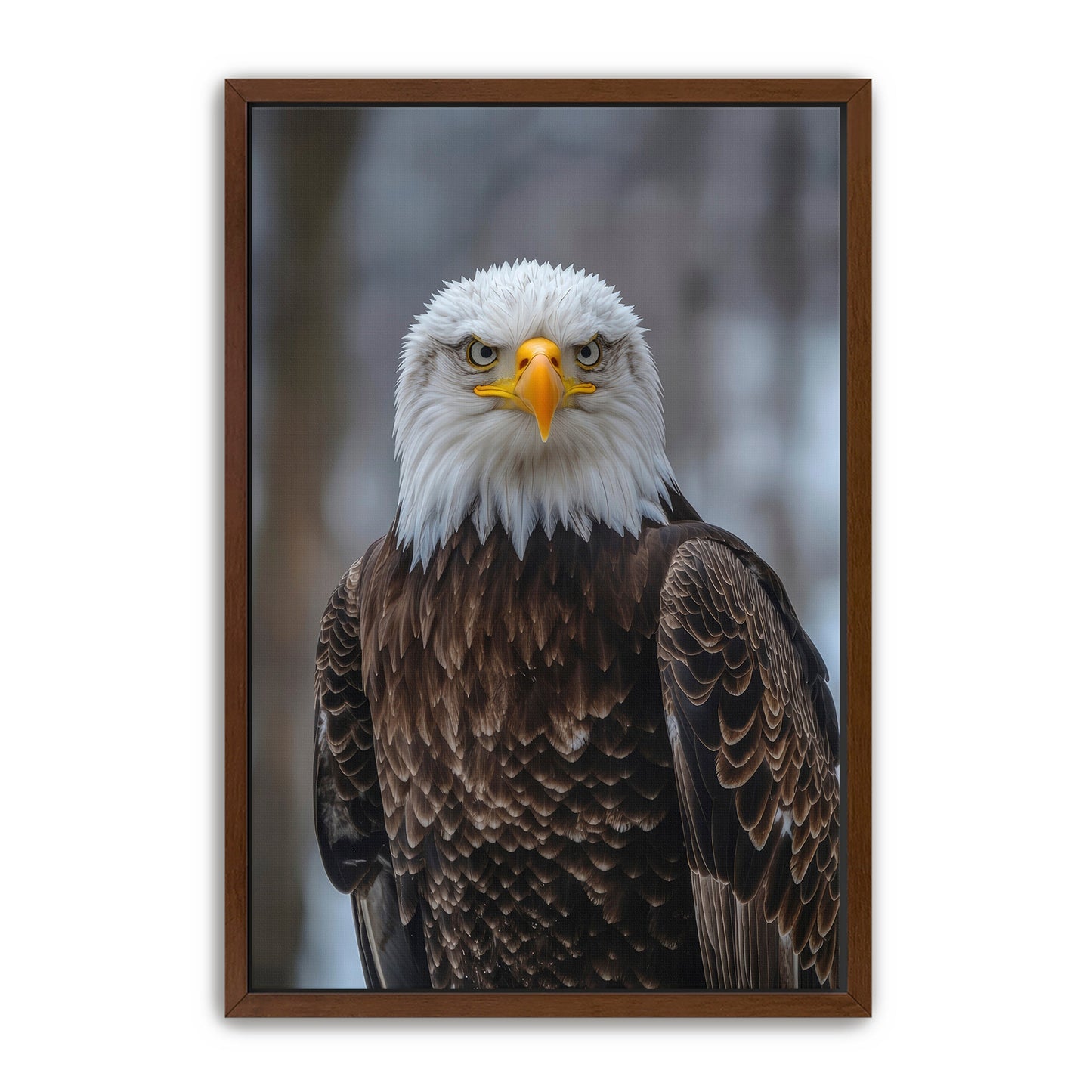 Majestic Eagle Portrait Wall Art
