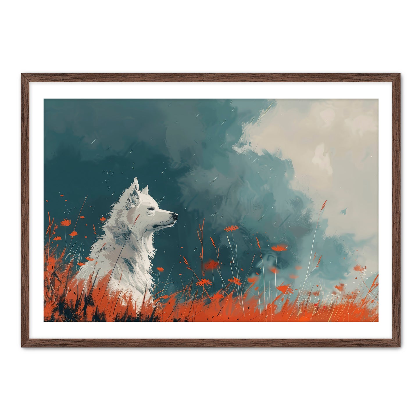 Meadow Sniffing Wall Art