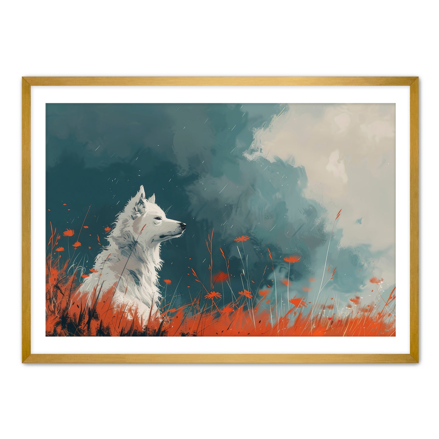 Meadow Sniffing Wall Art