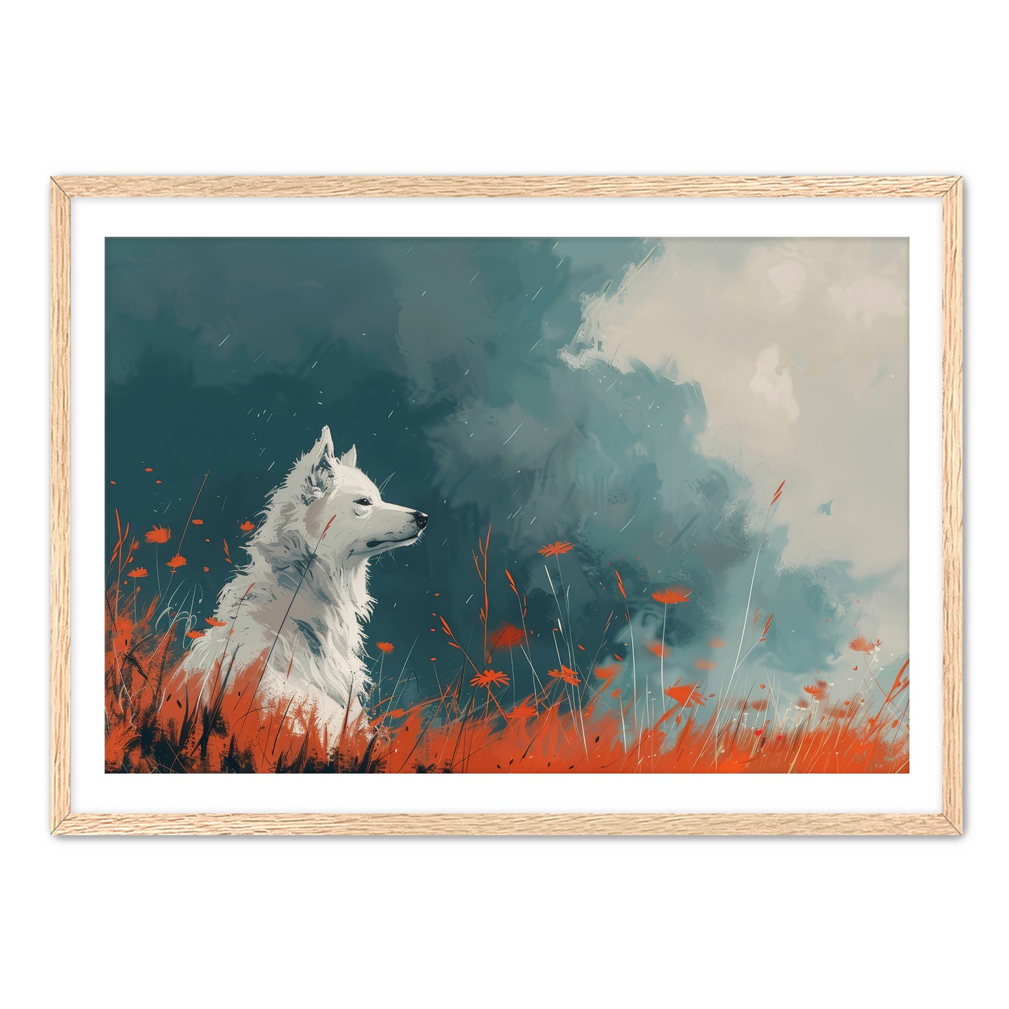 Meadow Sniffing Wall Art