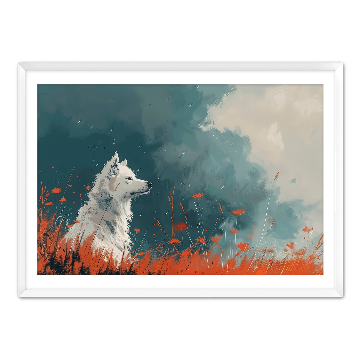 Meadow Sniffing Wall Art