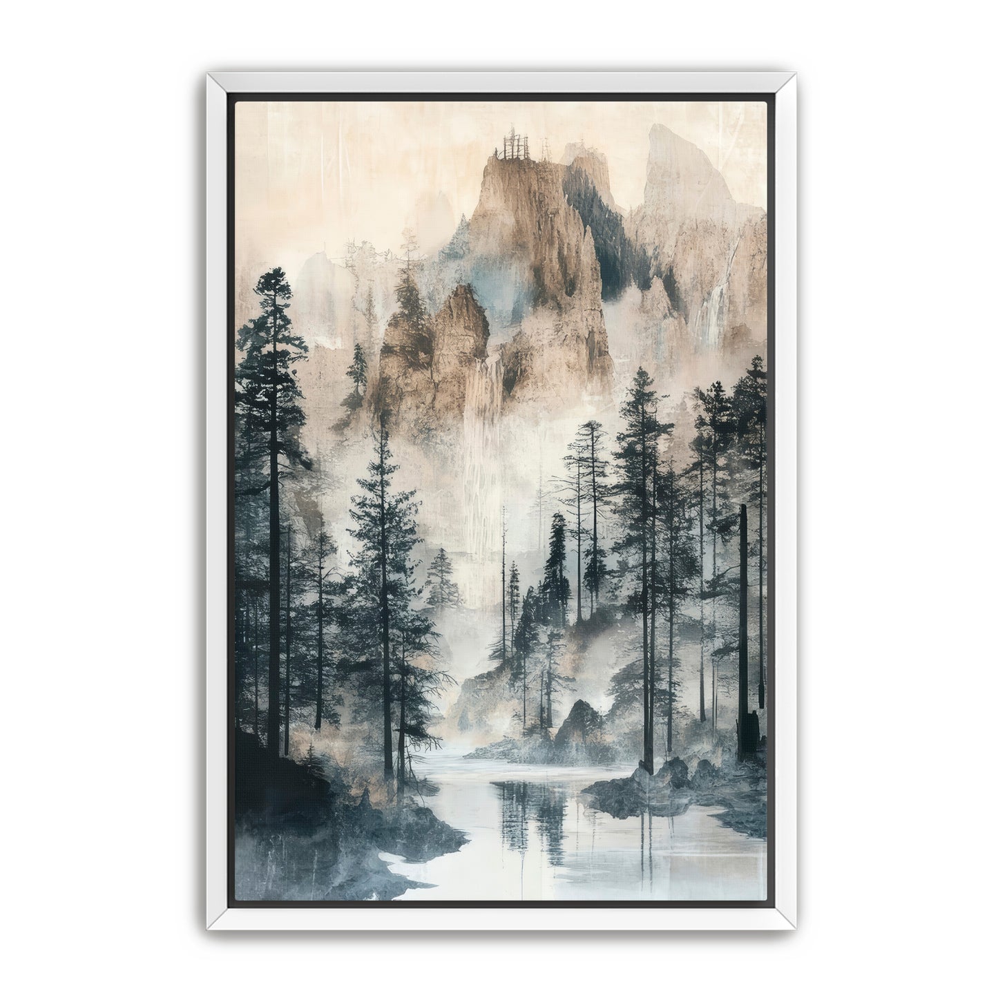 Misty Mount Wall Art