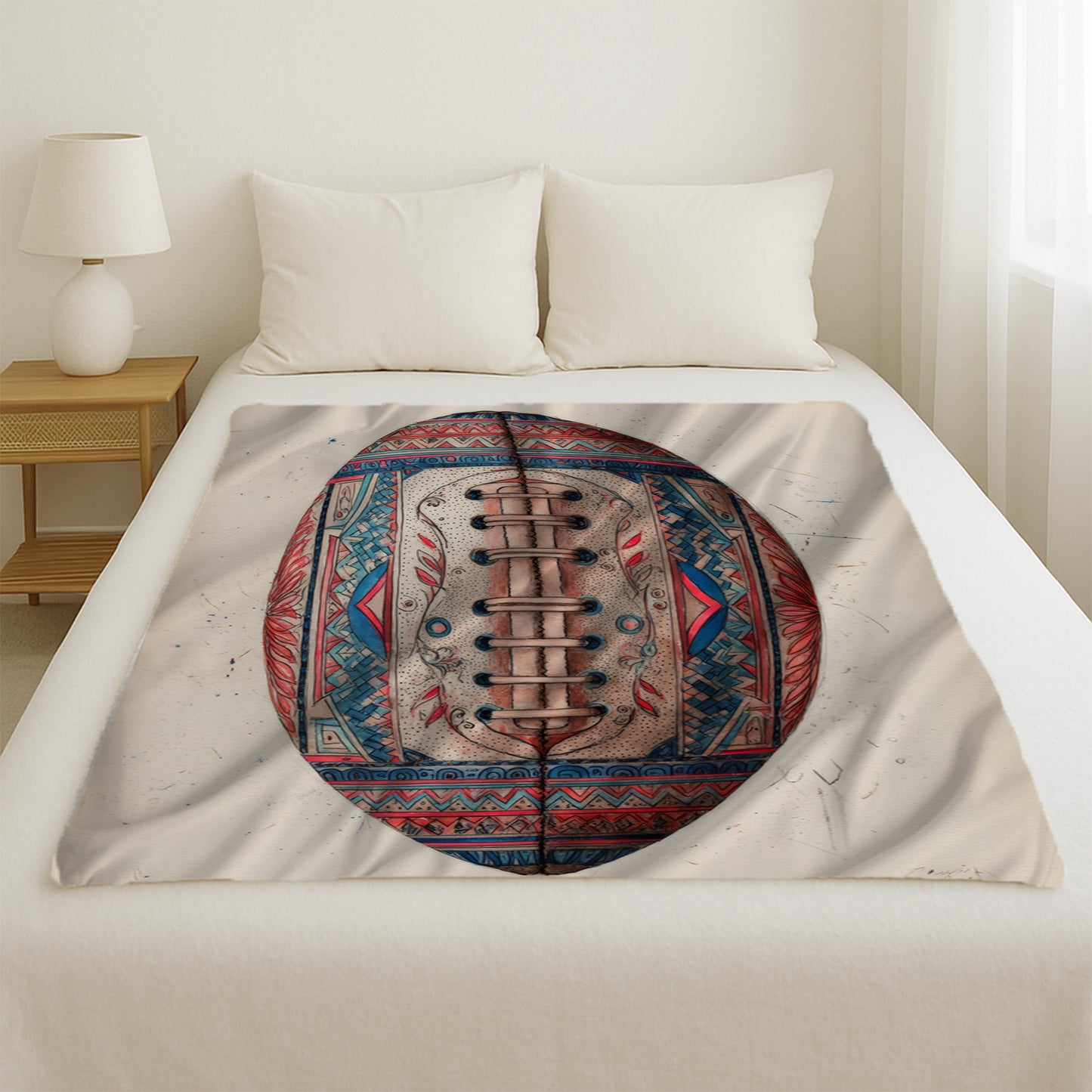 Modern Football Blanket
