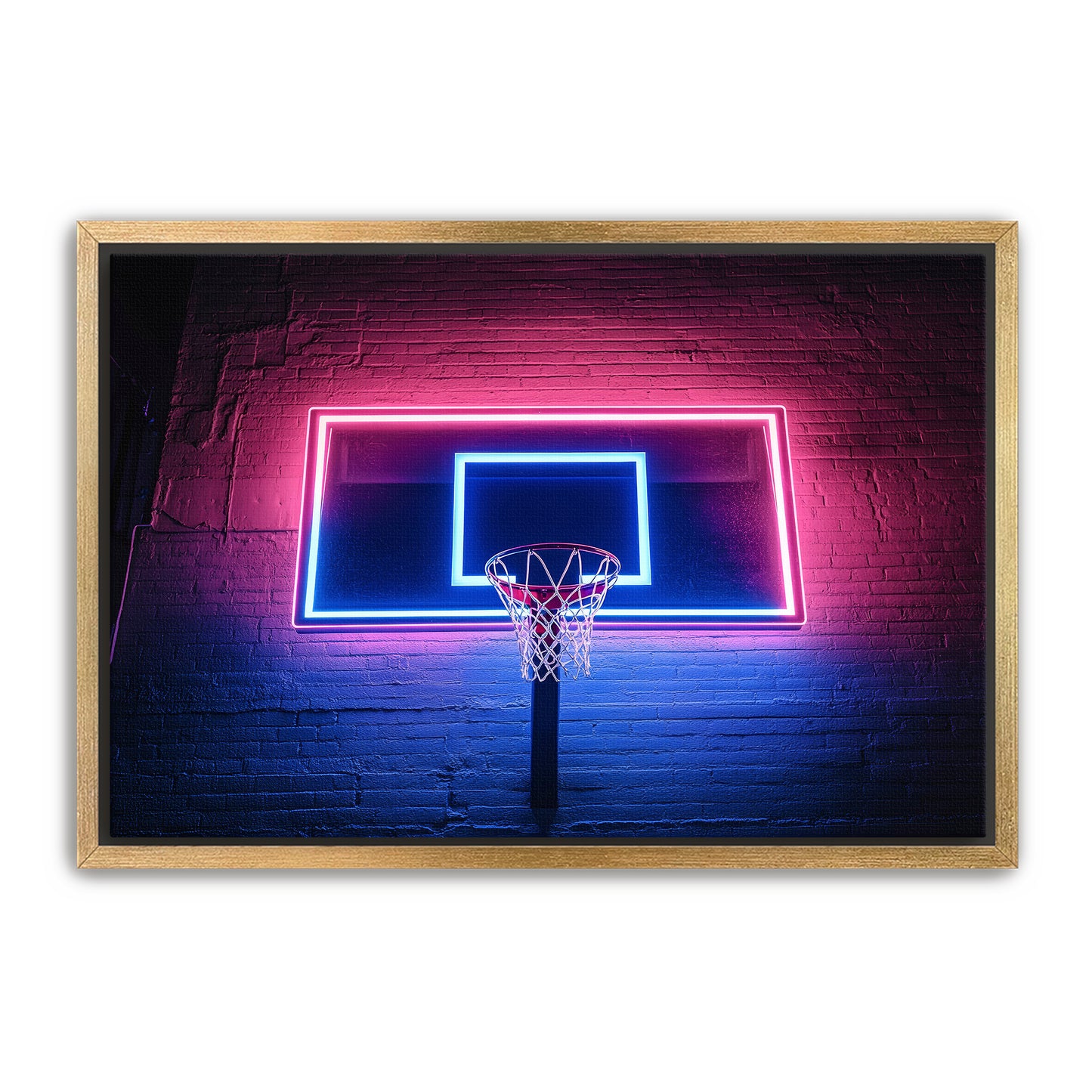 Neon Backboard 2 Wall Art