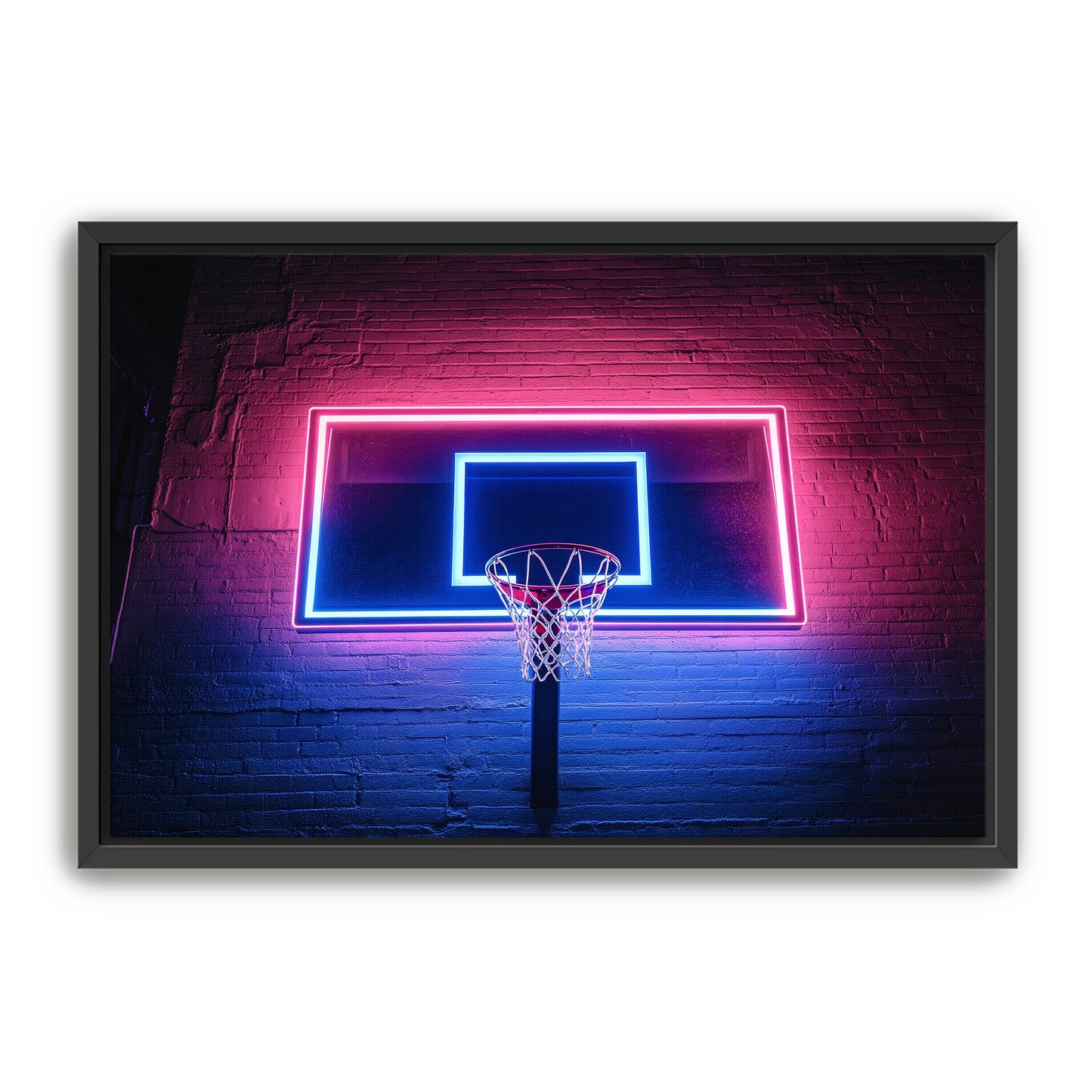 Neon Backboard 2 Wall Art