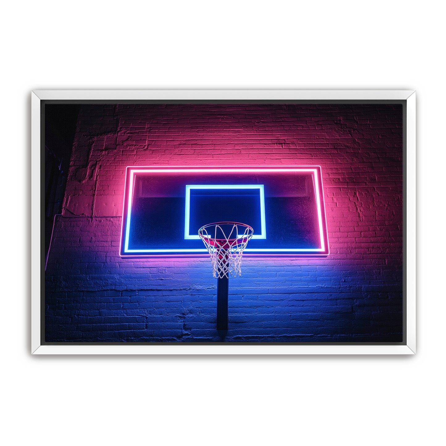 Neon Backboard 2 Wall Art