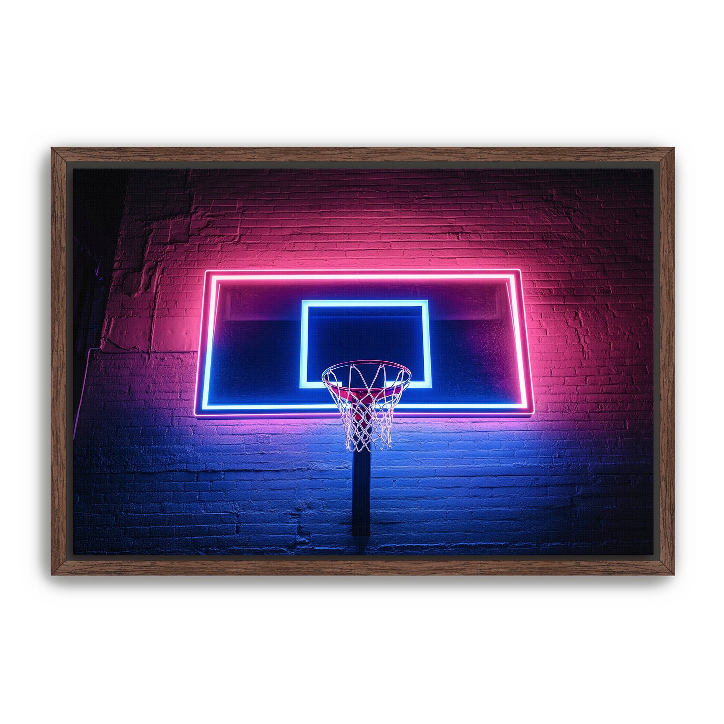 Neon Backboard 2 Wall Art