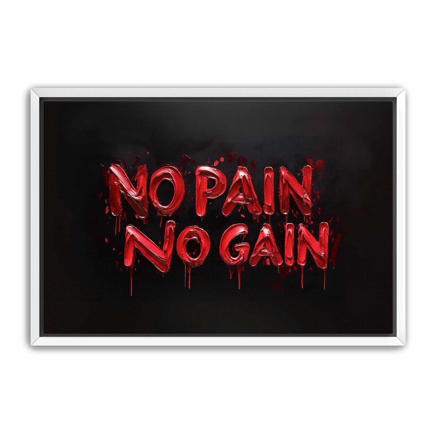 No Pain, No Gain Wall Art