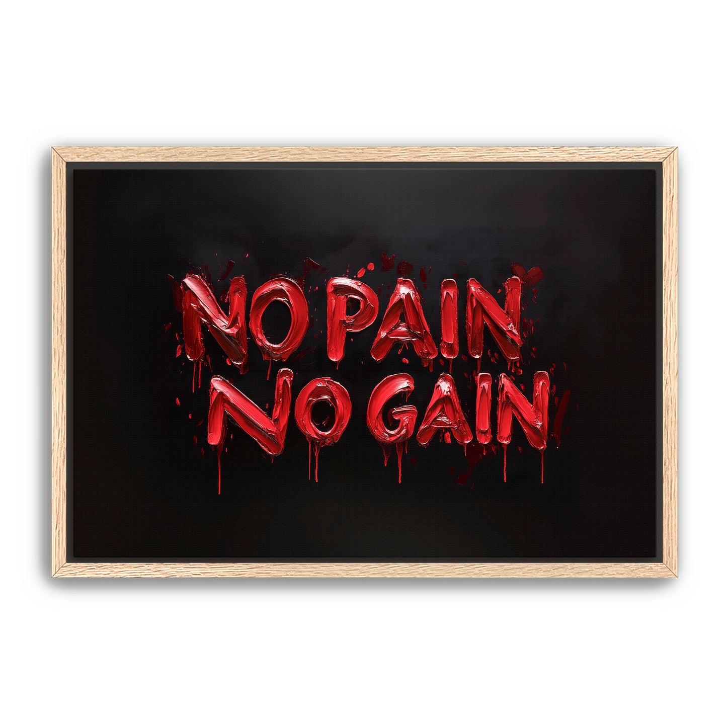 No Pain, No Gain Wall Art