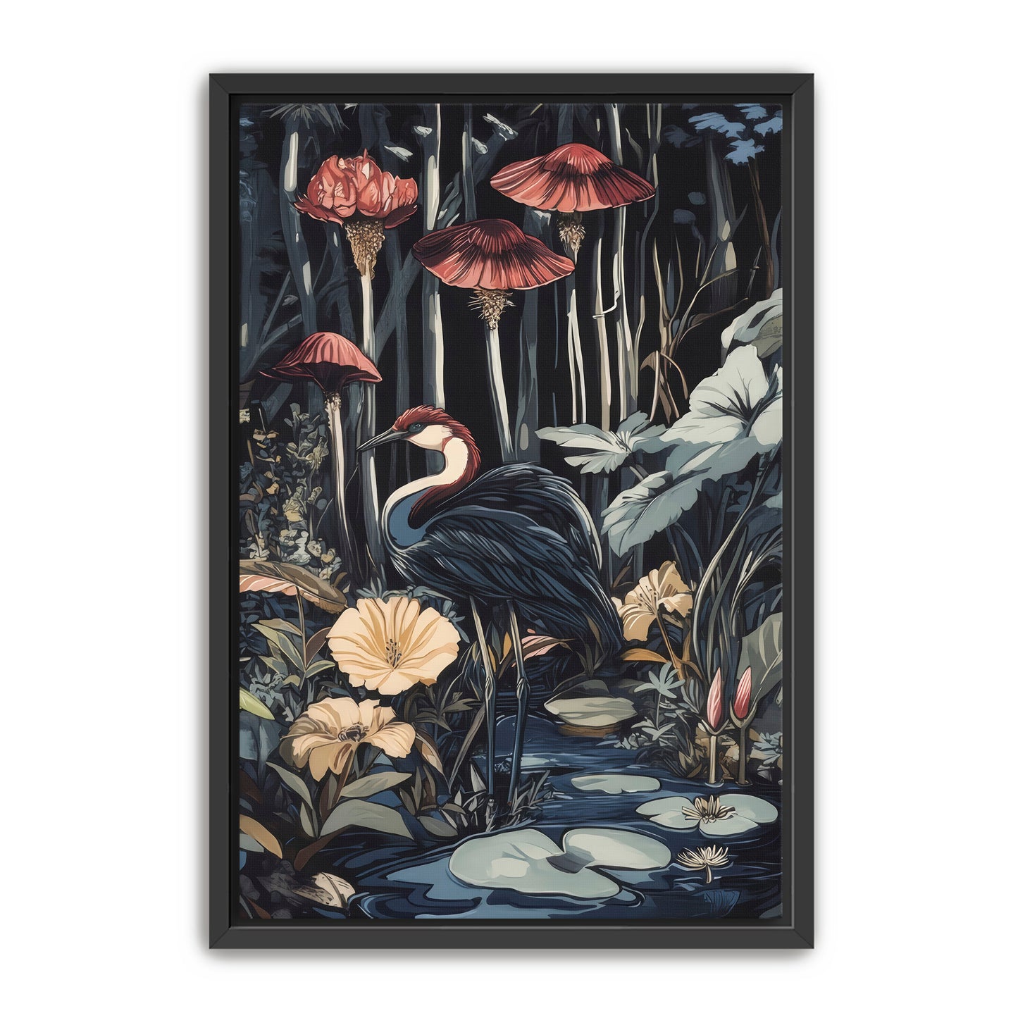 No Regret Egret Wall Art