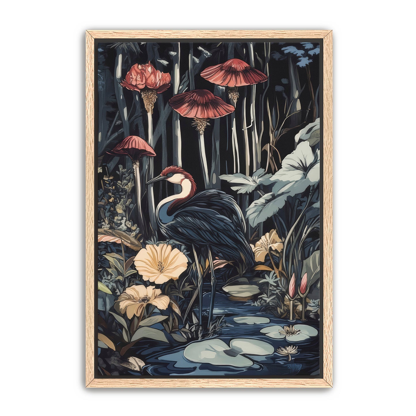 No Regret Egret Wall Art
