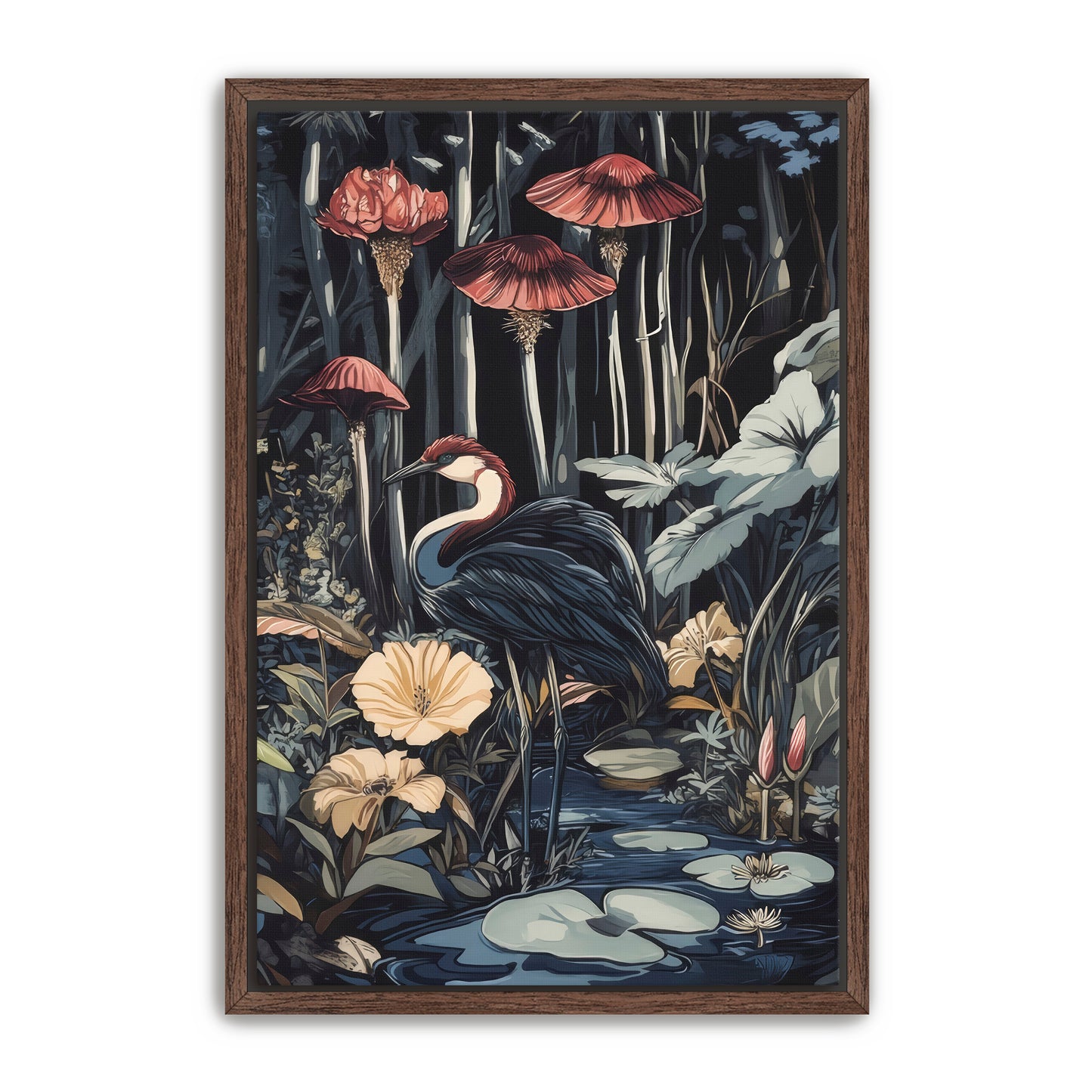 No Regret Egret Wall Art