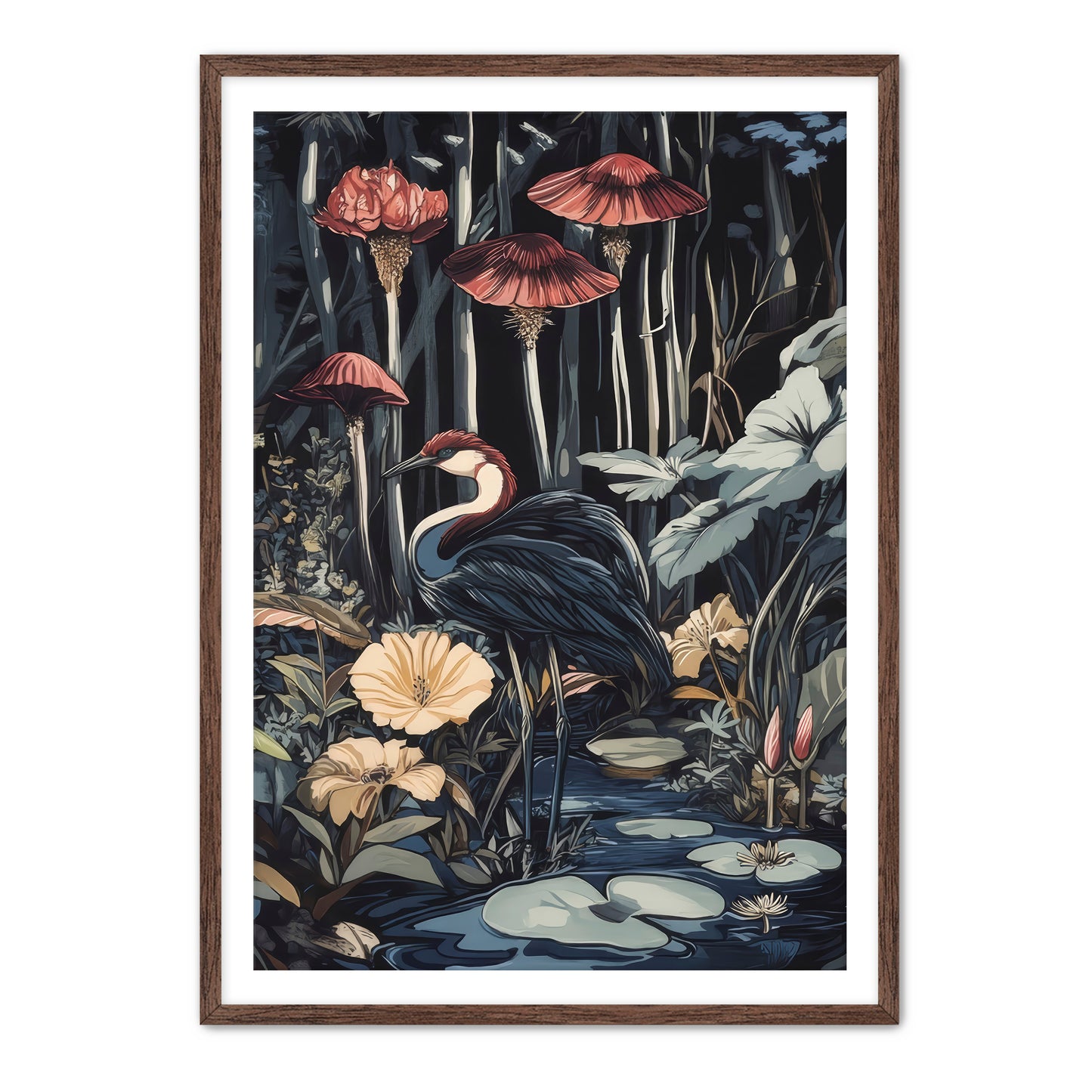 No Regret Egret Wall Art