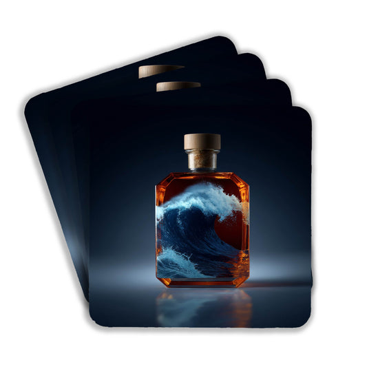 Ocean In A Bottle Coasters
