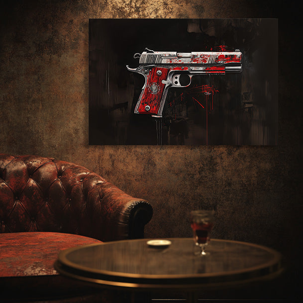 Official Pistol Wall Art