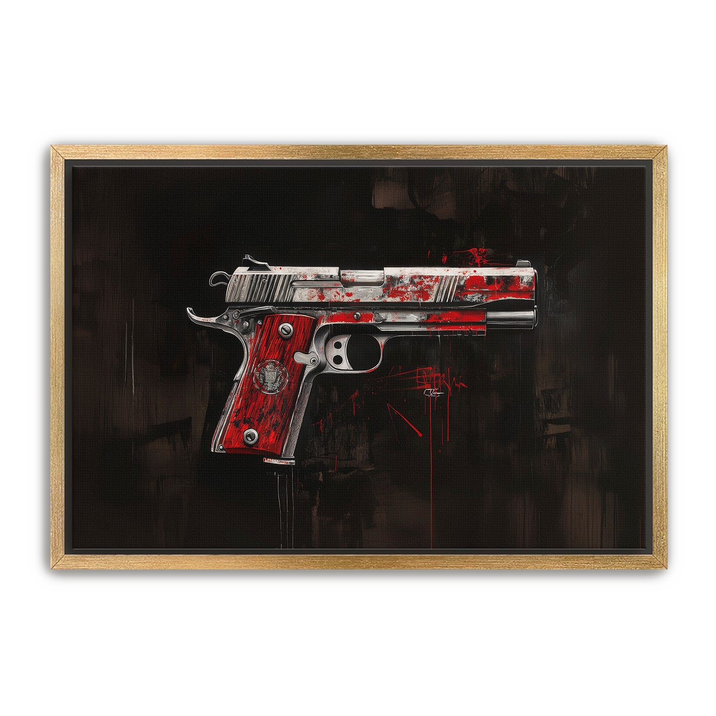 Official Pistol Wall Art