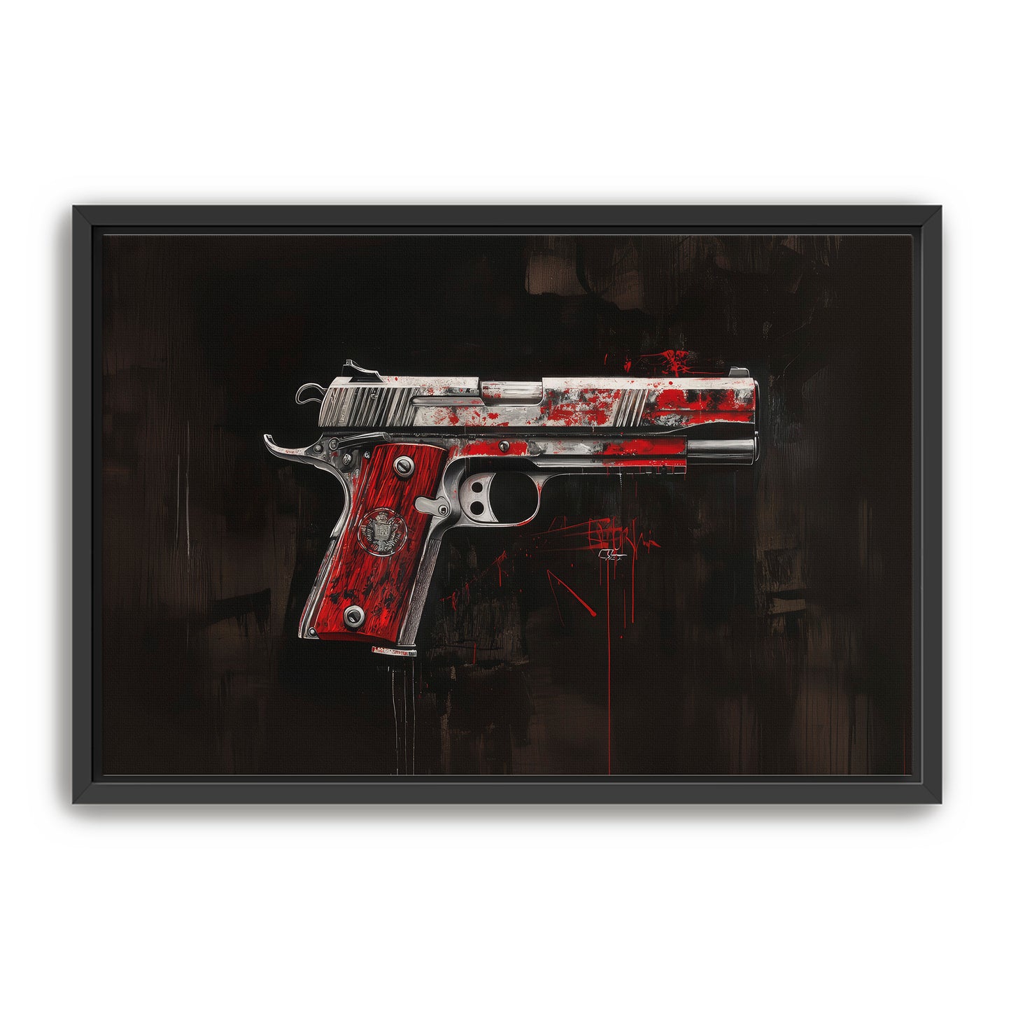 Official Pistol Wall Art