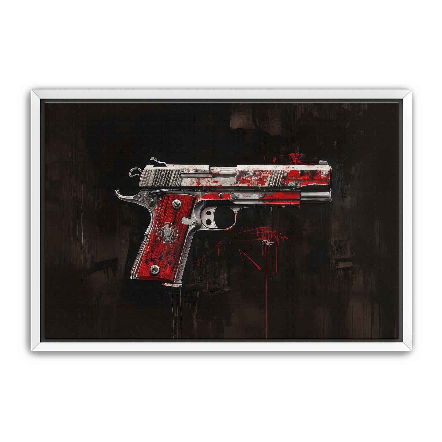 Official Pistol Wall Art
