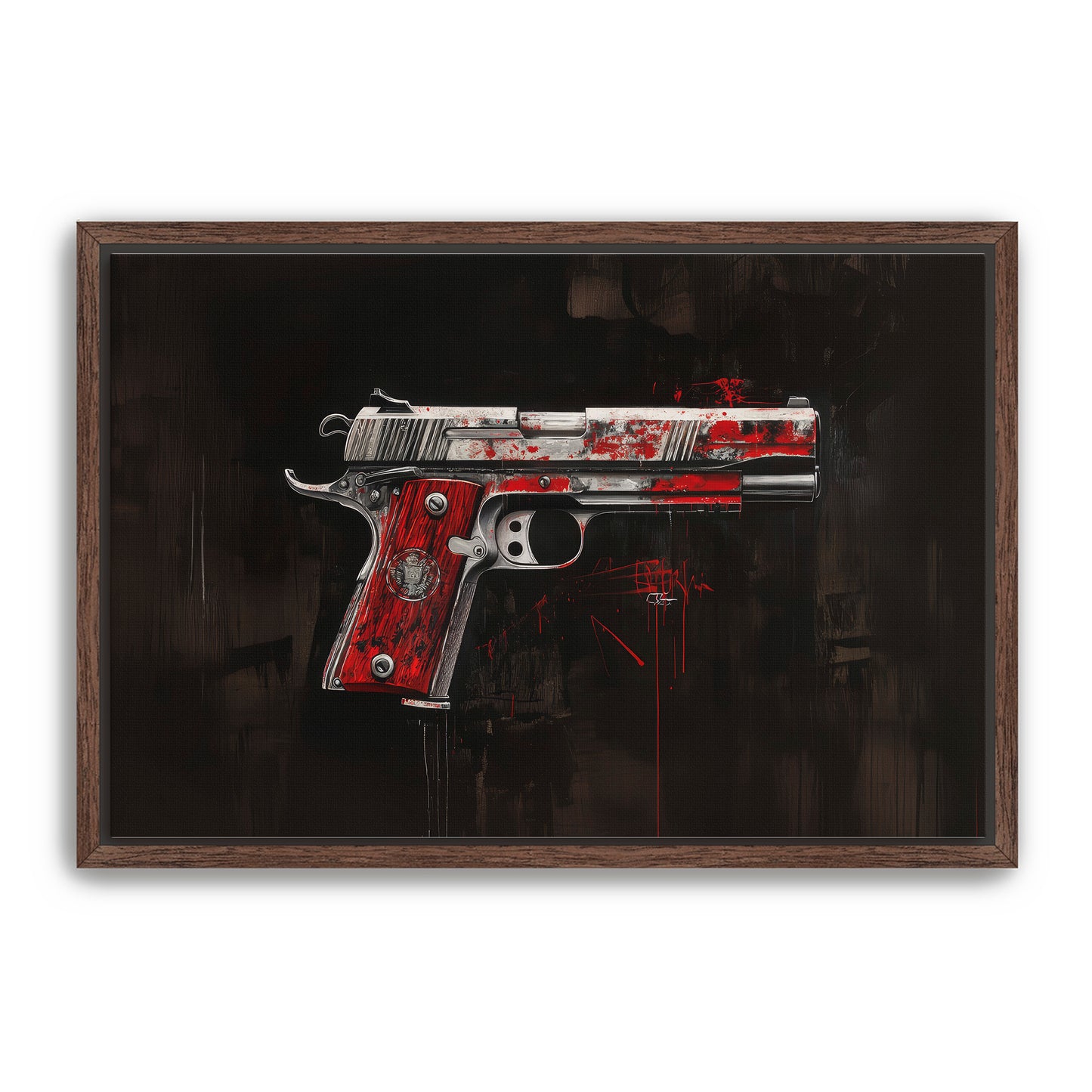 Official Pistol Wall Art