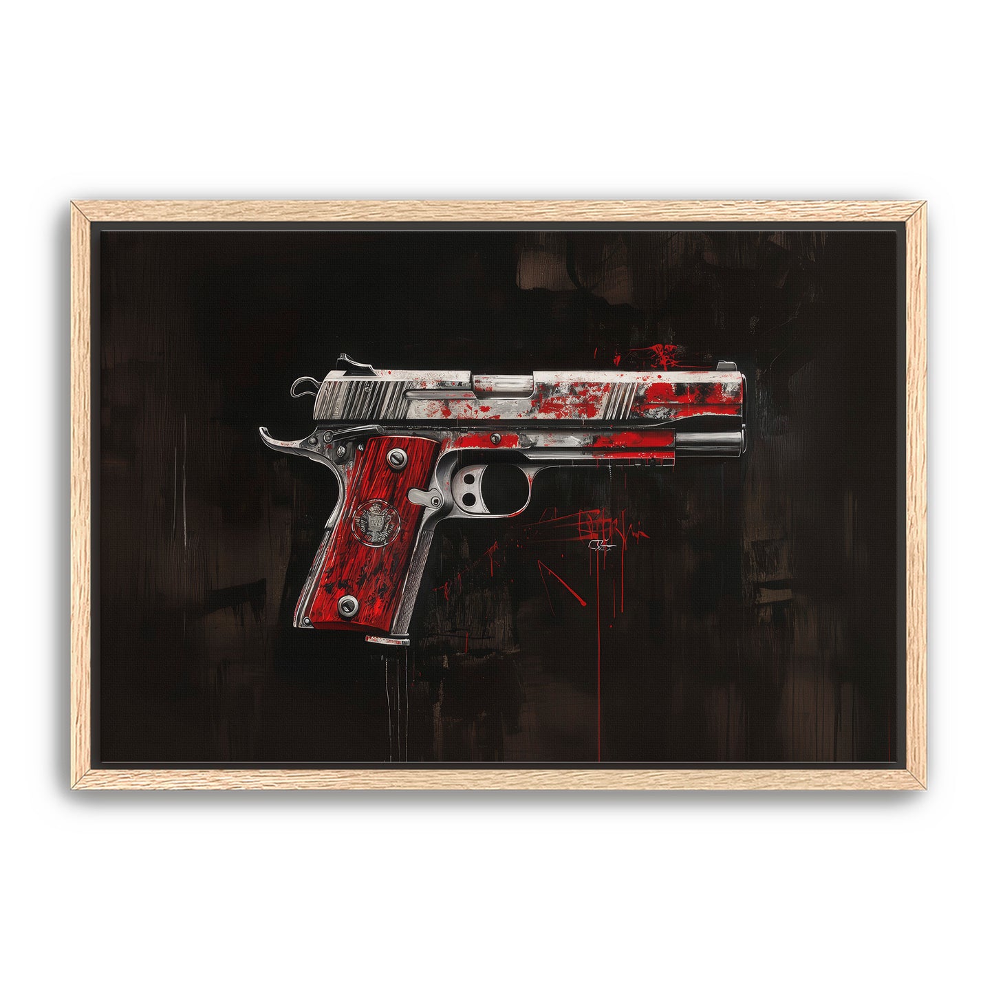 Official Pistol Wall Art