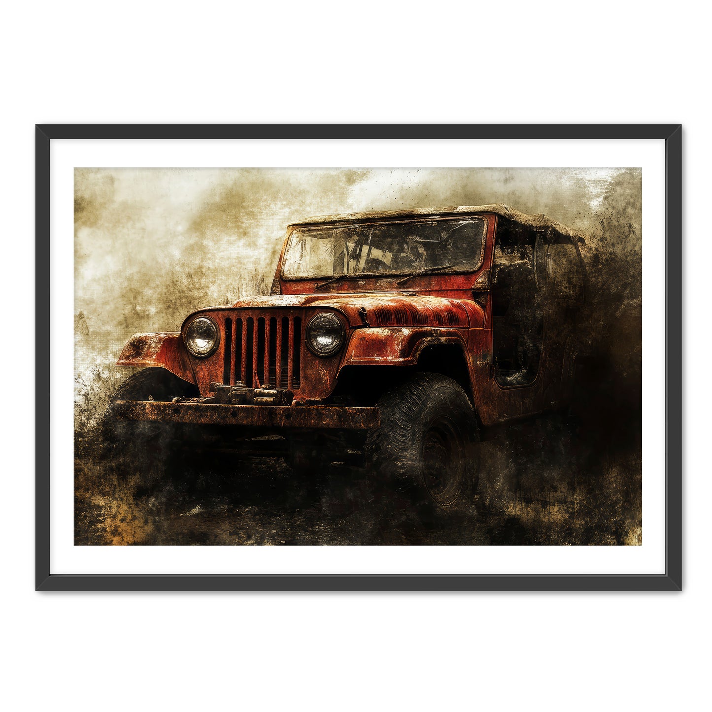 Offroad King Wall Art