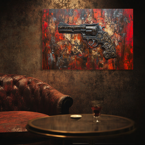 Old School Shot Wall Art