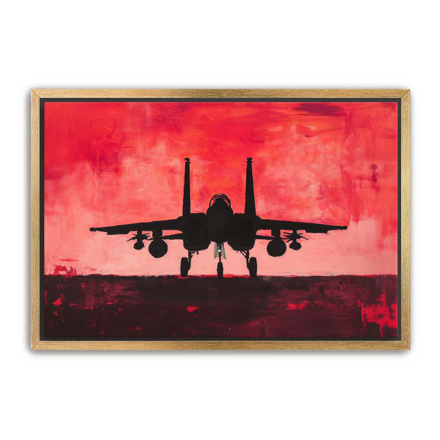 On NATO's Wings Wall Art