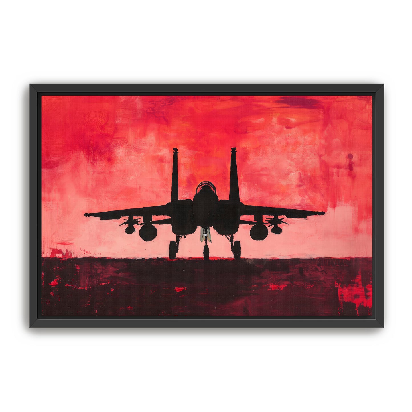 On NATO's Wings Wall Art