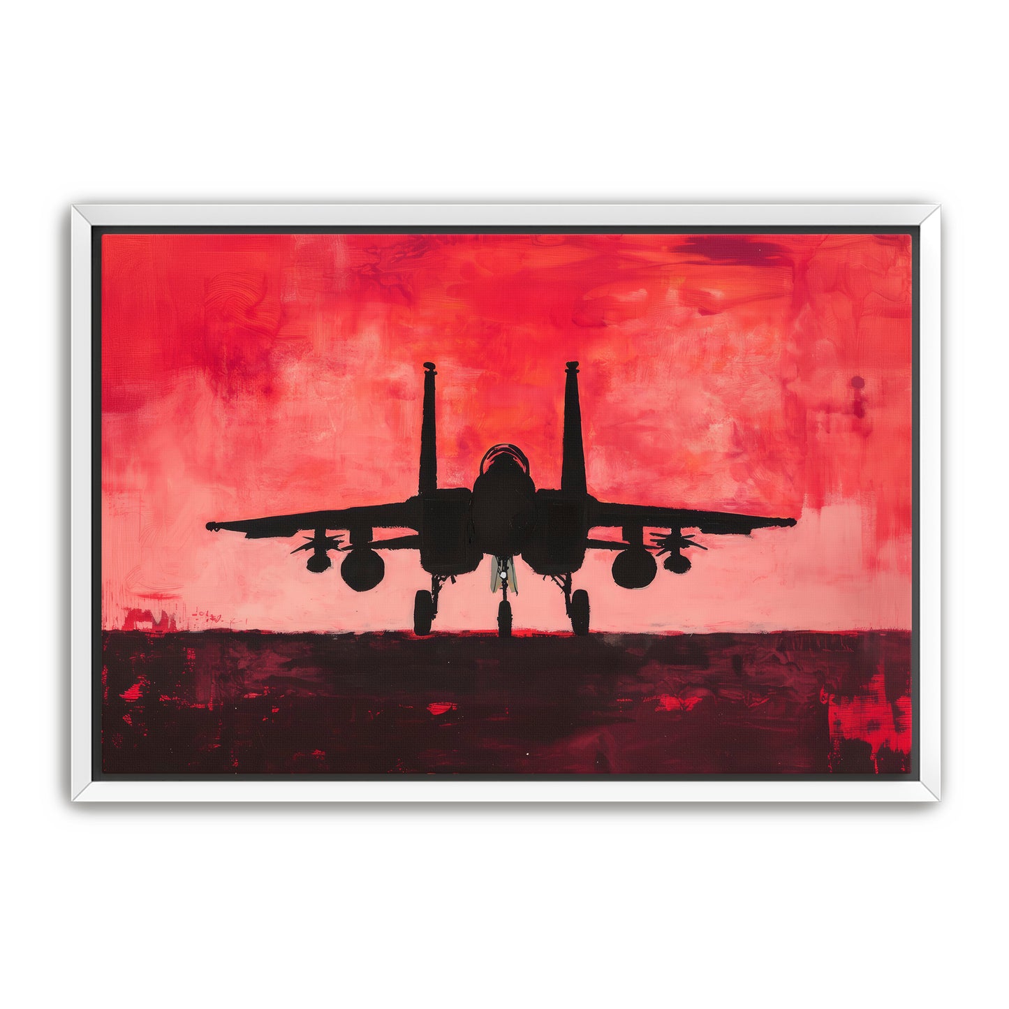 On NATO's Wings Wall Art