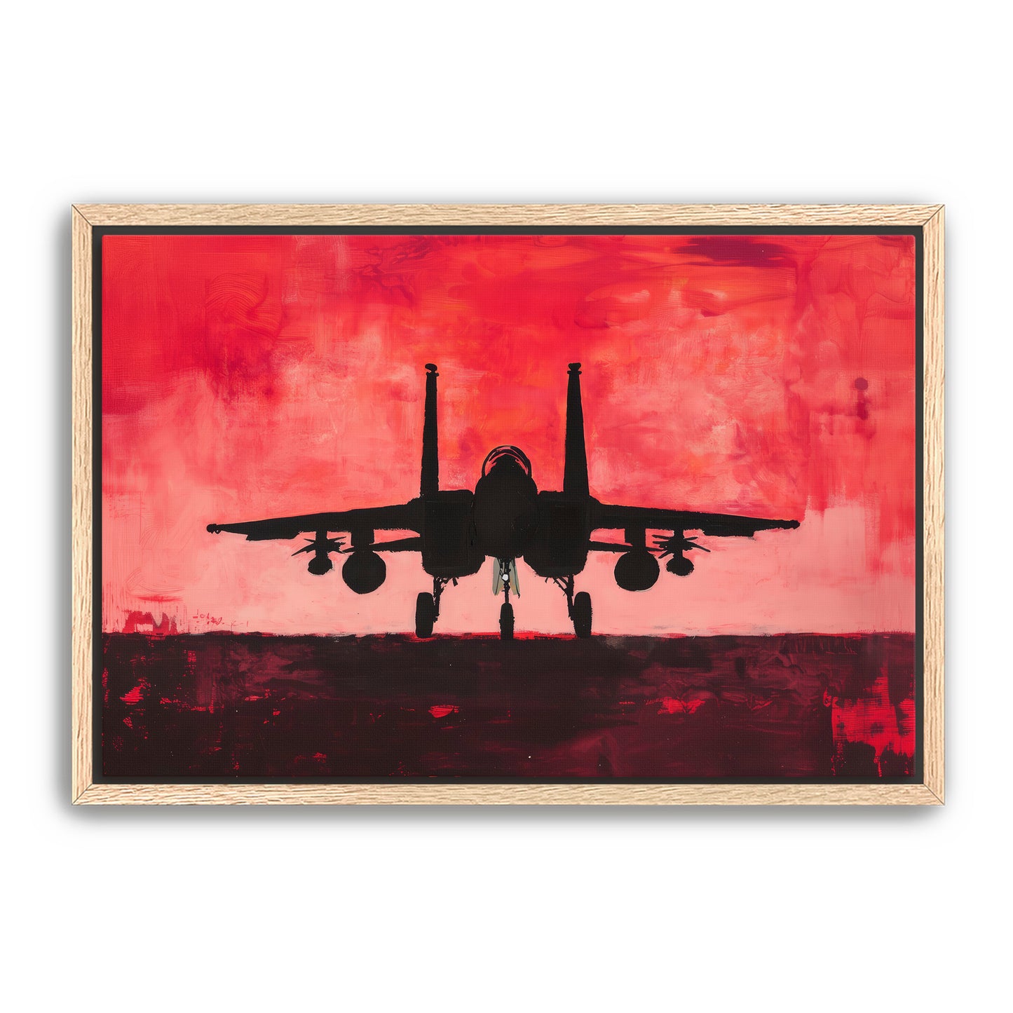 On NATO's Wings Wall Art