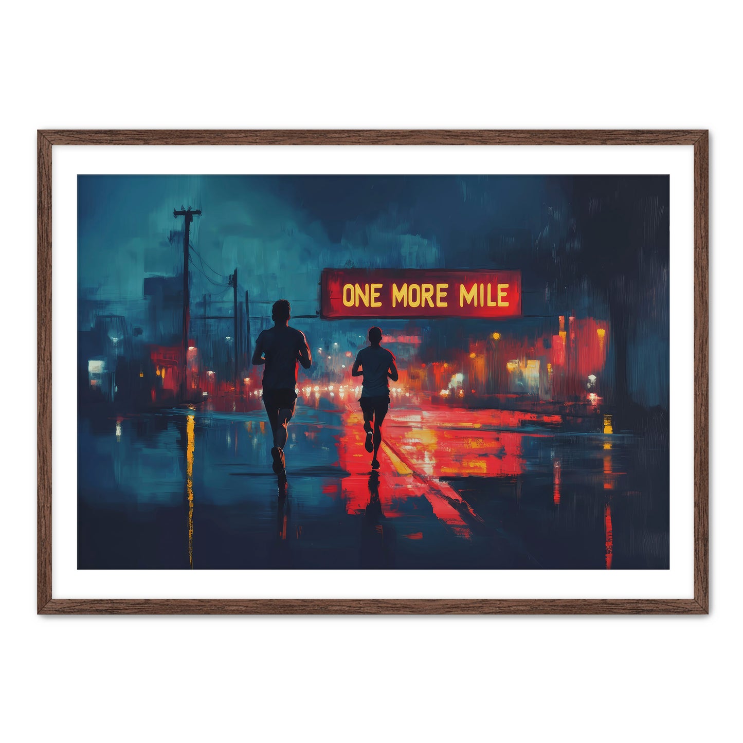 One More Mile Wall Art