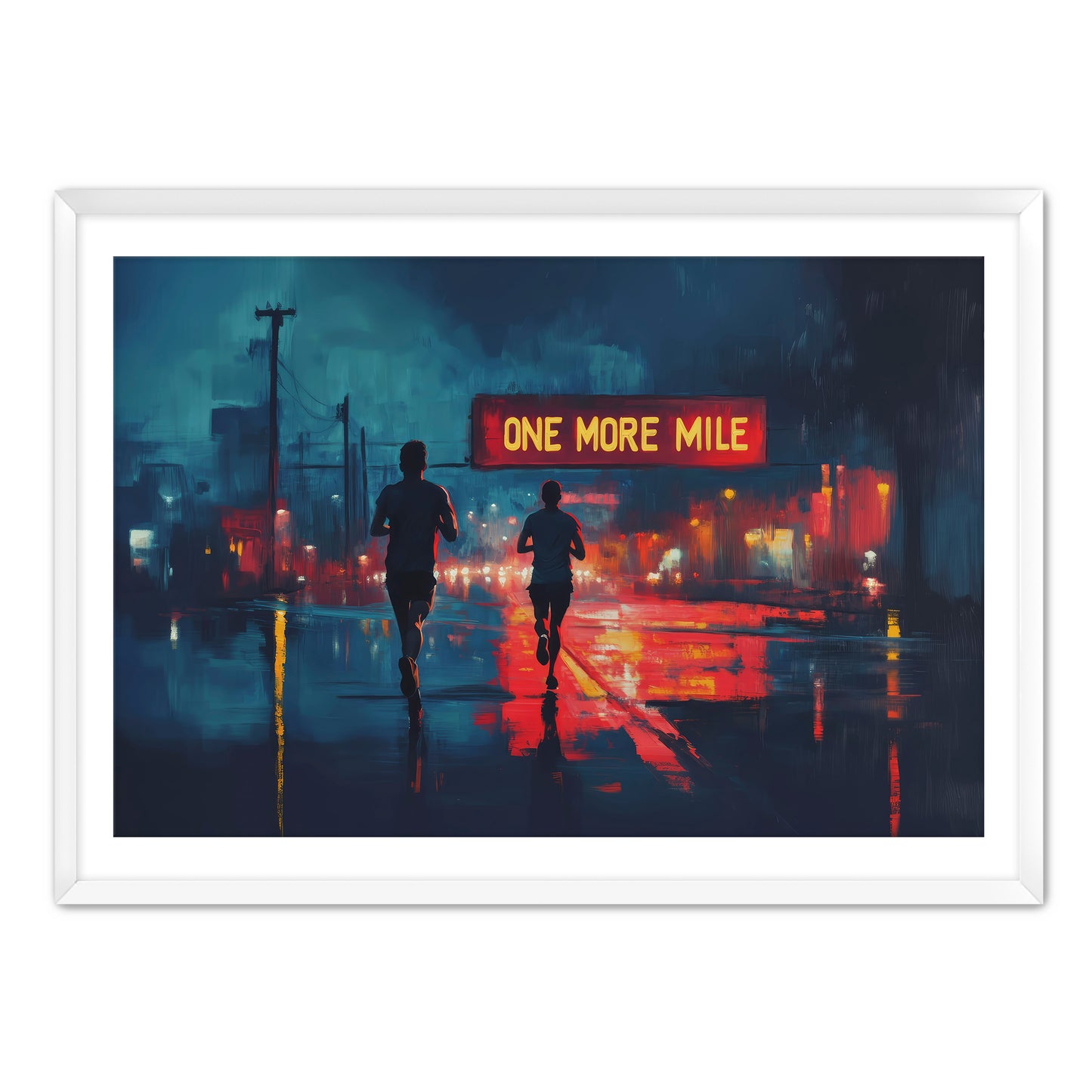 One More Mile Wall Art