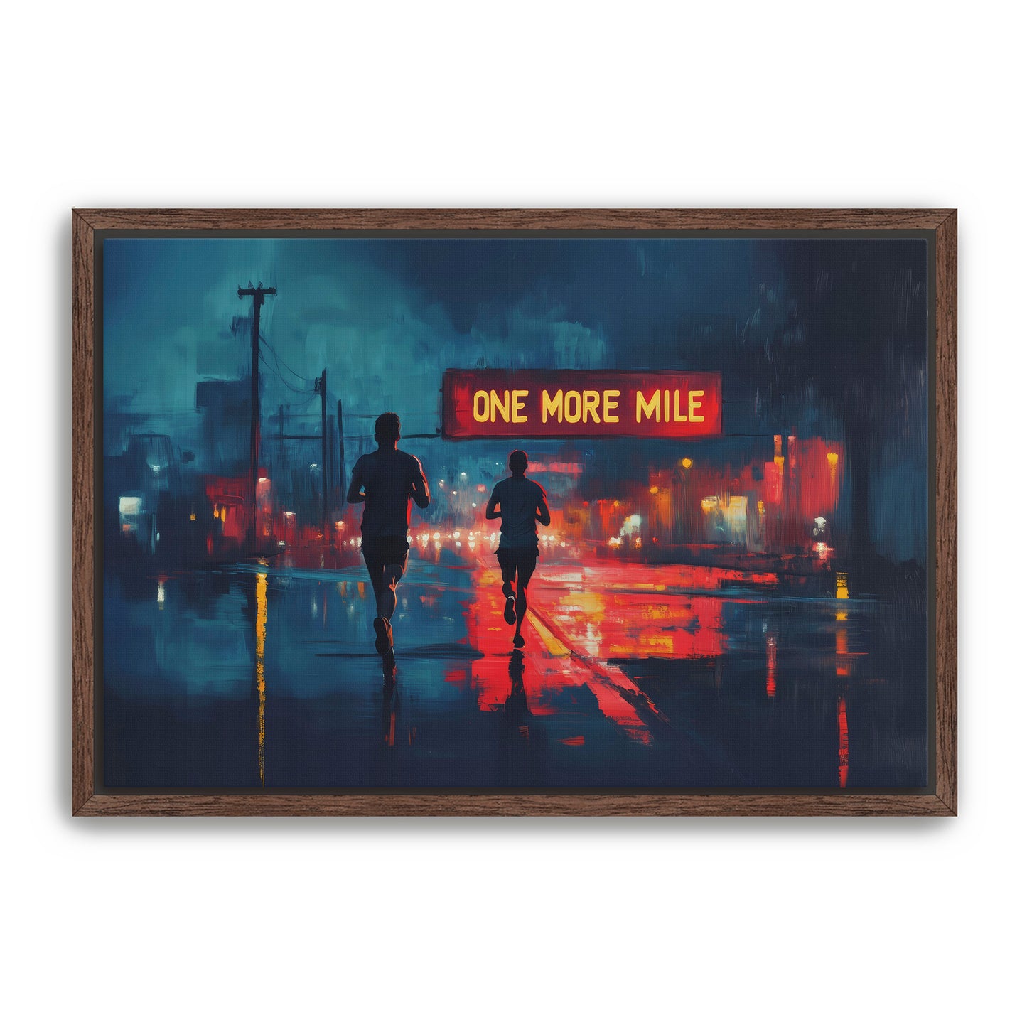 One More Mile Wall Art
