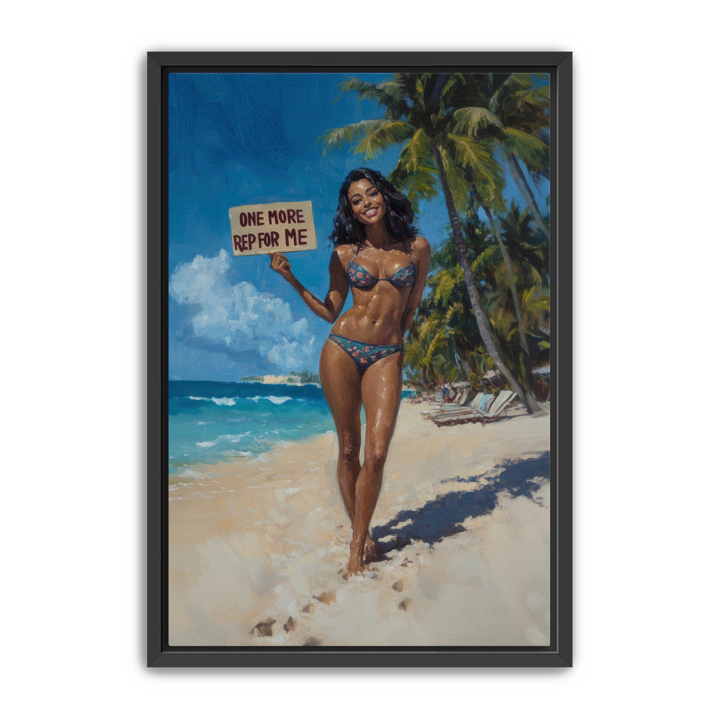 One More Rep For Me Wall Art