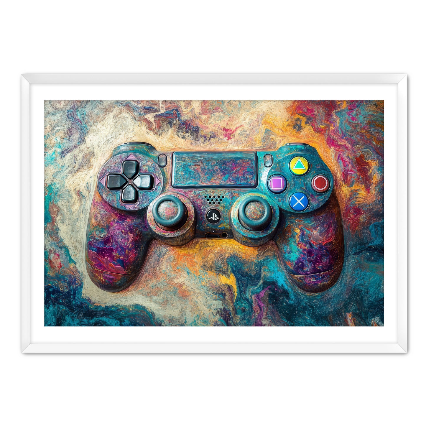 PS Controller 2 Wall Art