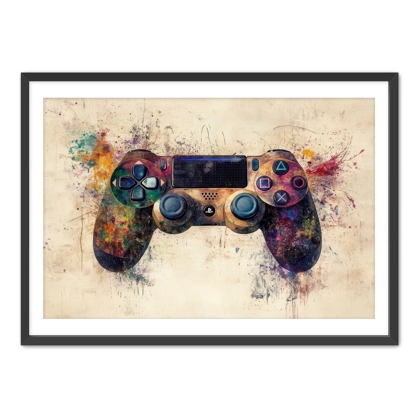 PS Controller Wall Art