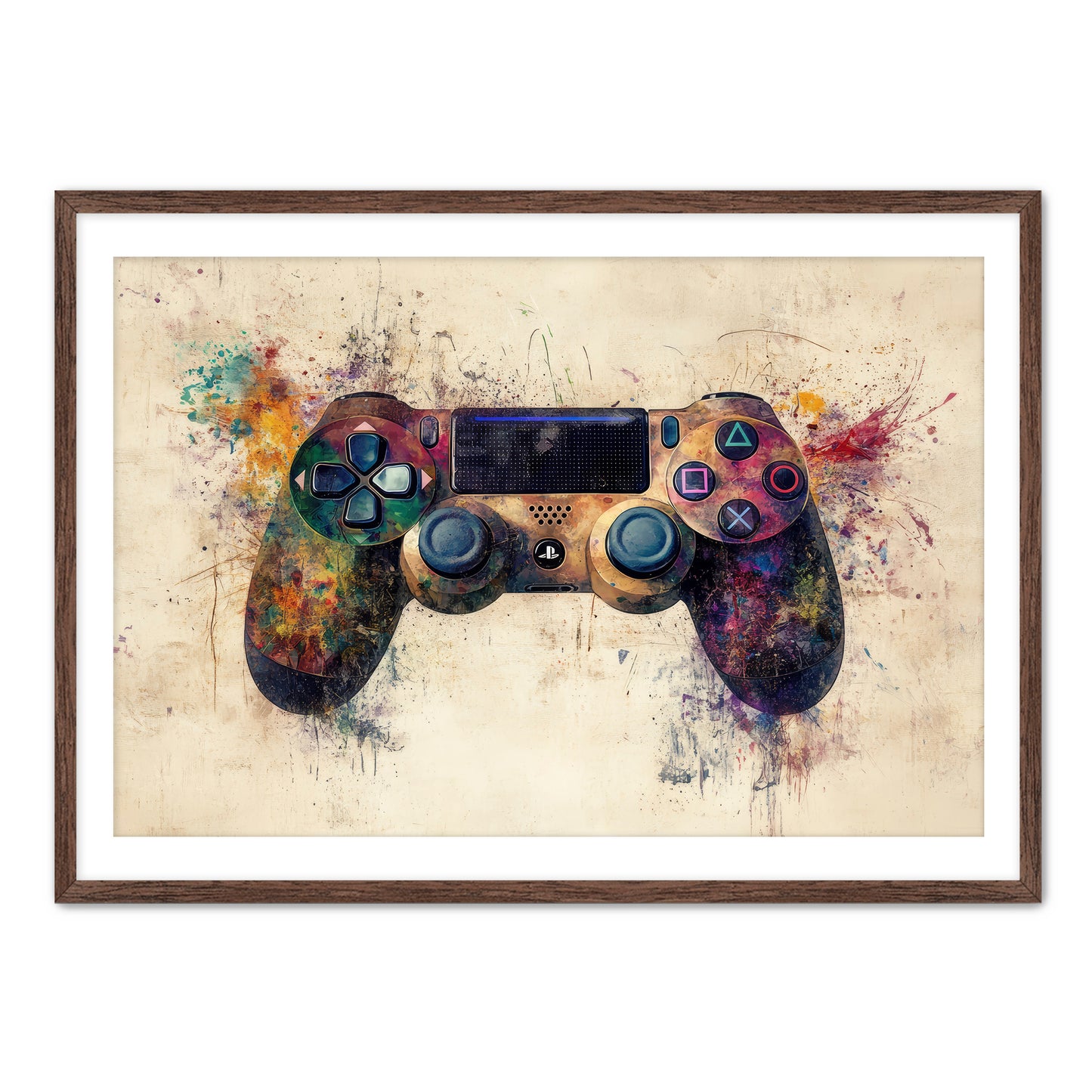 PS Controller Wall Art