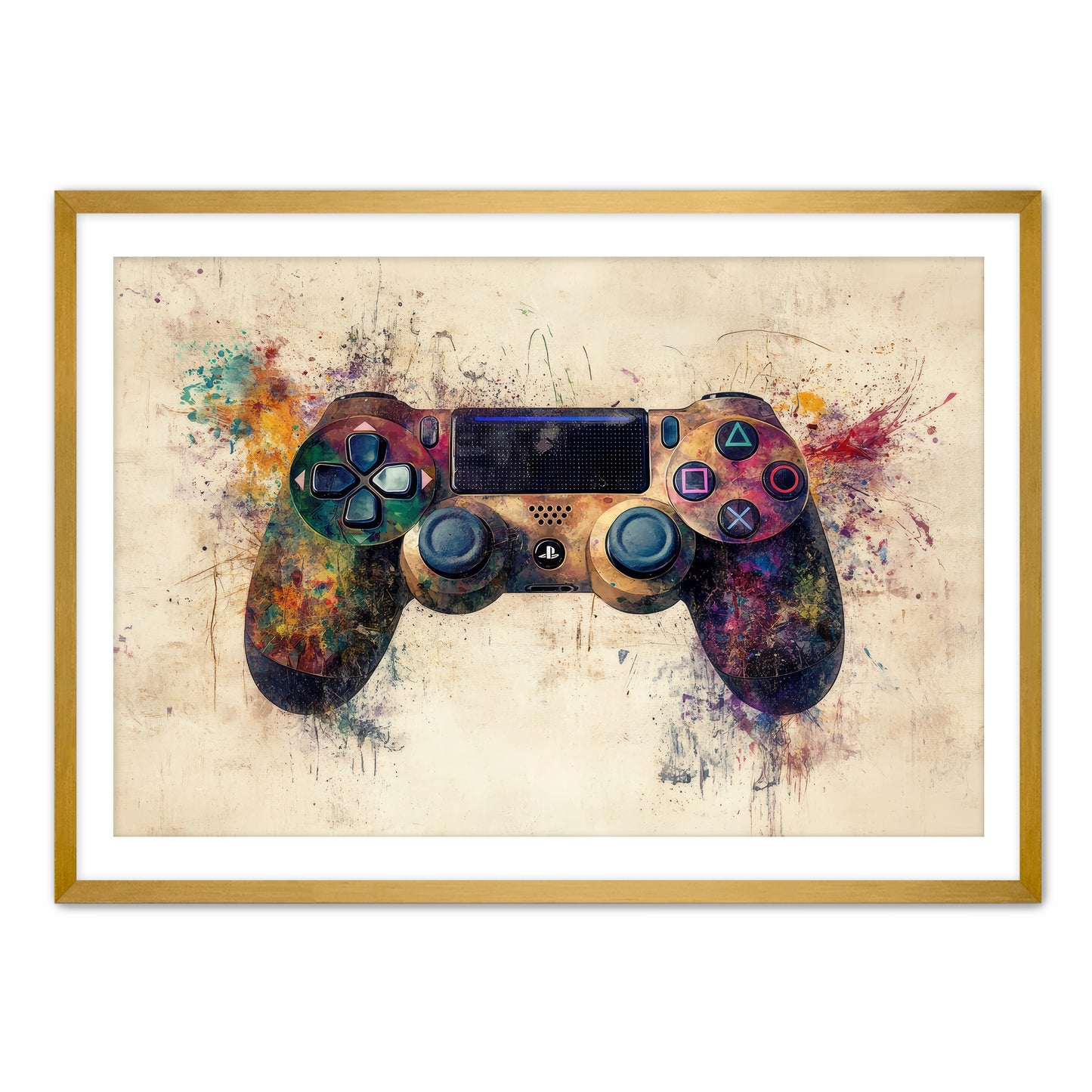 PS Controller Wall Art