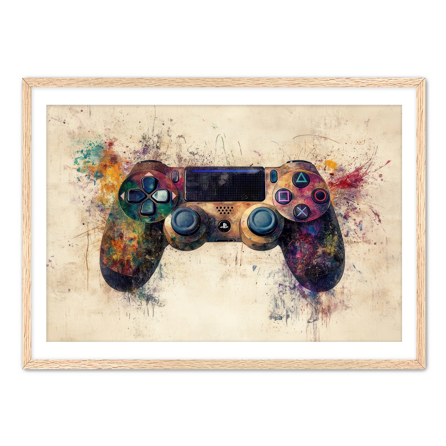 PS Controller Wall Art